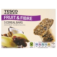 Tesco Fruit and Fibre cereal bars