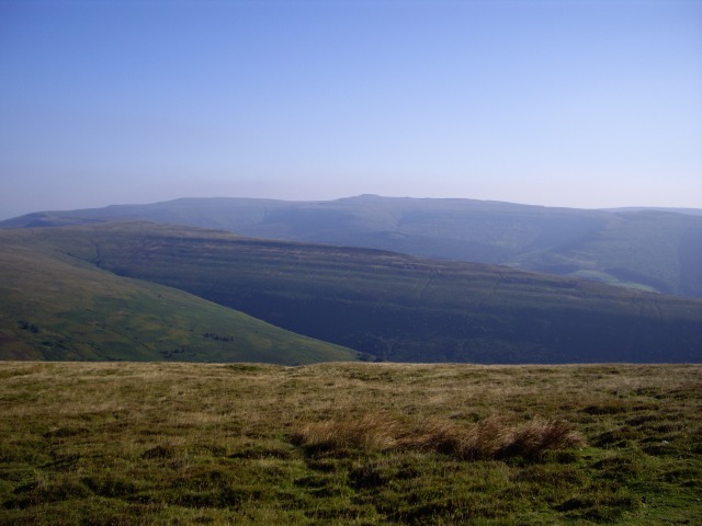 Bivvy spot viewing towards the Eastern Black Mountains