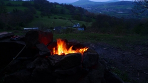 Campfire at Middle Ninfa